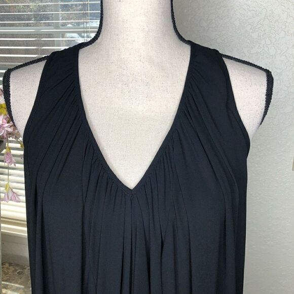 Michael Michael Kors Black Chiffon Witchy, Maxi Dress - Picture 2 of 14